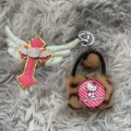 Original Cross Angel + Leopard Print Pendant