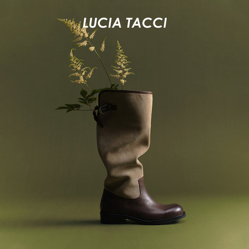 LUCIATACCI复古休闲骑士长筒靴