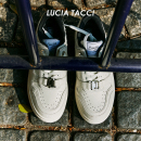 爆裂纹牛皮厚底休闲增高板鞋 ｜25秋冬新品 TACCI董生活同款 LUCIA