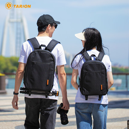 TARION 图玲珑相机包微单反双肩摄影包专业多功能背包户外旅行数码包适用佳能r50尼康索尼富士xs20 xt30 TBS