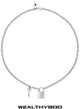 威茨堡简约百搭钥匙项链原创设计