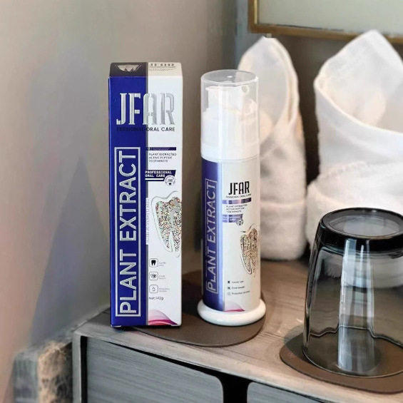 JFAR活性肽小紫瓶牙膏口