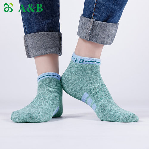AB内衣棉质抗菌女士低筒袜