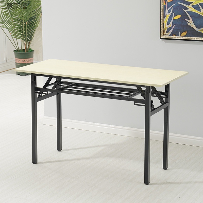 长条桌折叠餐桌简易摆摊桌窄80cm高90长1.2米40宽长方形会议桌子