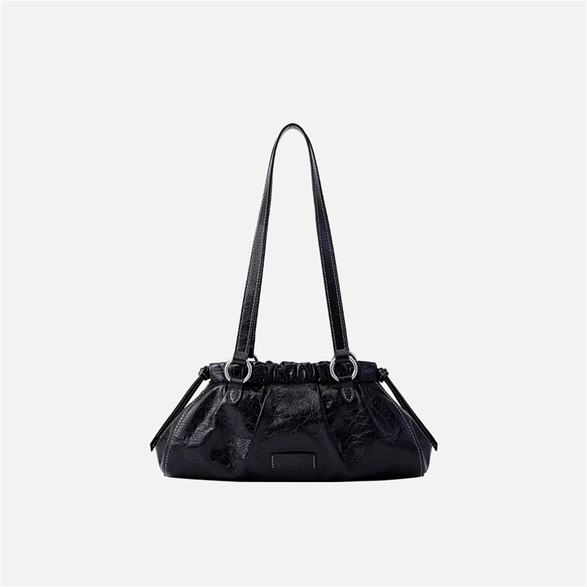 fion菲安妮Y3K系列真皮腋下包