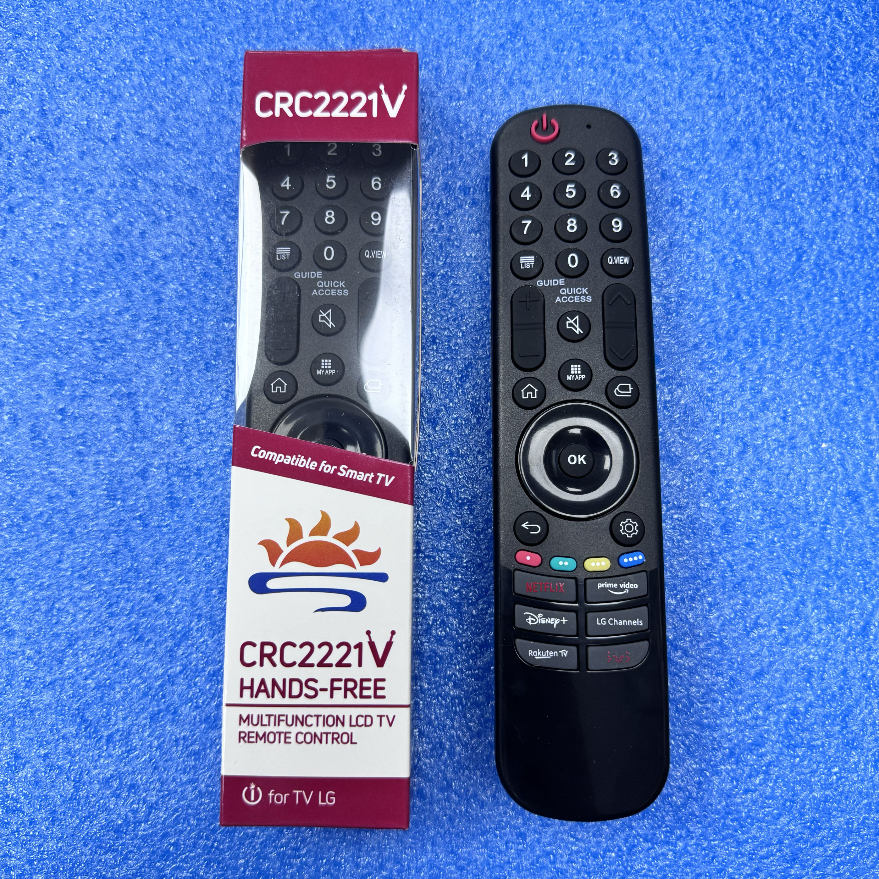 适用于LG智能电视机万能遥控器CRC2221V AKB76036509 MR21GC 21GA