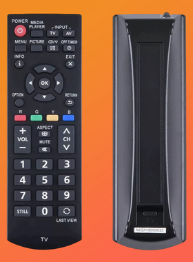 适用于松下乐声电视遥控器N2QAYB000976 N2QAYB000823 000818通用