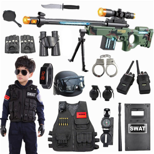 全套装小特警衣服男孩子玩具枪