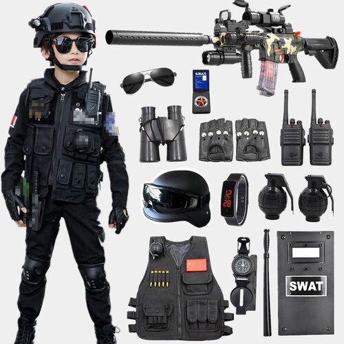 儿童玩具枪特种兵小警察套装