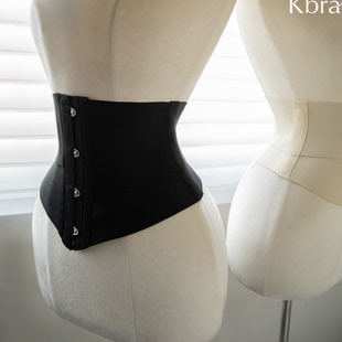 鱼骨束腰沙漏腰无痕塑腰高弹绷带塑身衣收腹瘦肚子强压钢骨支撑