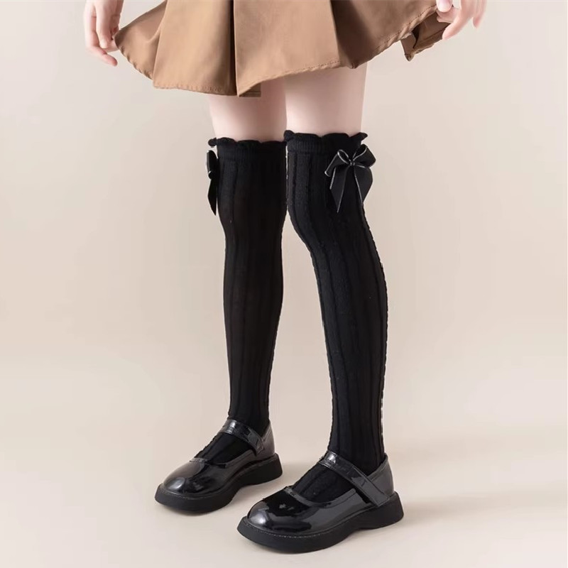 儿童过膝袜夏薄款网眼