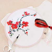Thêu DIY kit người mới bắt đầu túi xách tay phong cách cổ su thêu DIY người mới bắt đầu khăn tay để gửi món quà đặc biệt của bạn trai - Bộ dụng cụ thêu tranh thêu