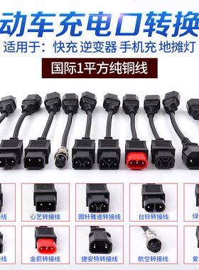 绿源转换头星恒锂电纯铜足平现货