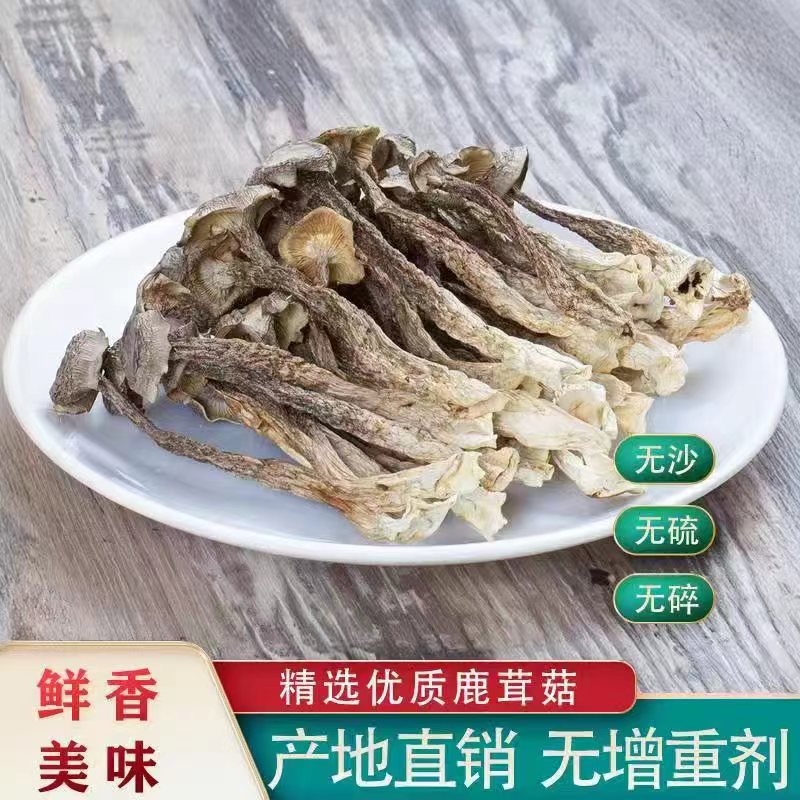特级干货鹿茸菇500g煲汤食材无硫