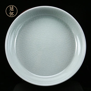 廷怀窑李廷怀手作汝窑壶承北宋张公巷卵青釉一物一图支钉烧