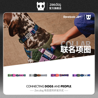 ZEEDOG&REEBOK联名狗狗多彩项圈
