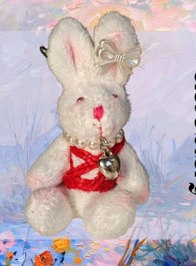 【Cleve】原创设计手工编织捆绑绳艺可爱兔子挂件钥匙扣包包配饰