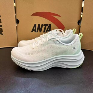 安踏叶子2 轻质缓震跑步鞋女2025春季新款轻便运动鞋子122515515