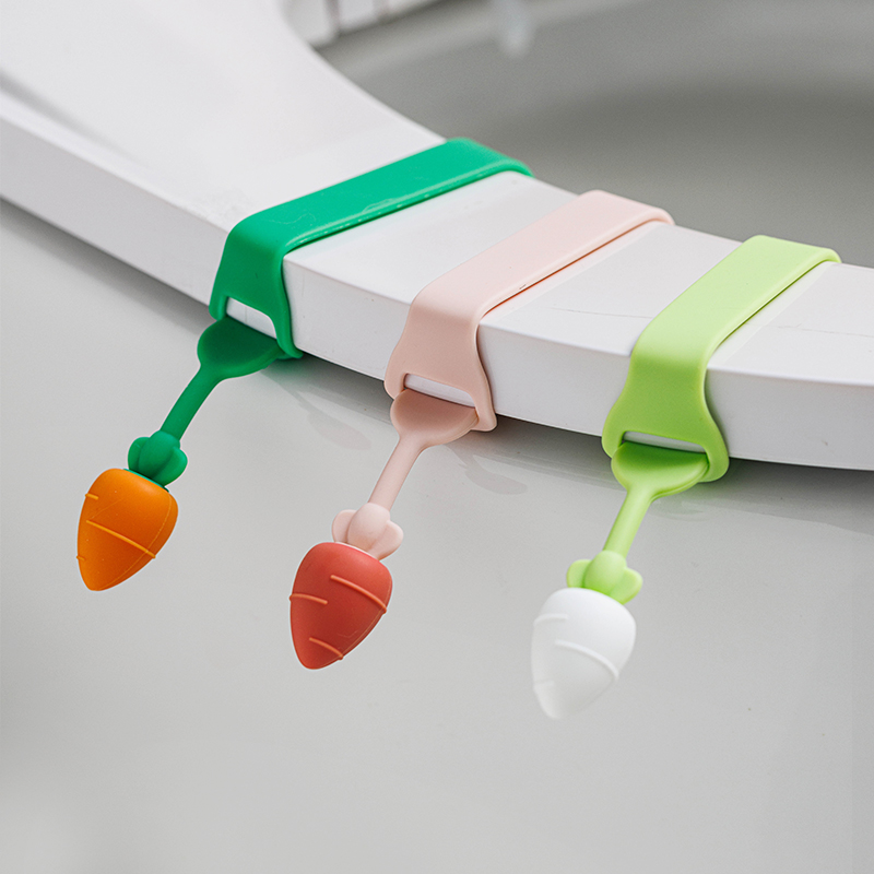 硅胶胡萝卜马桶提盖器