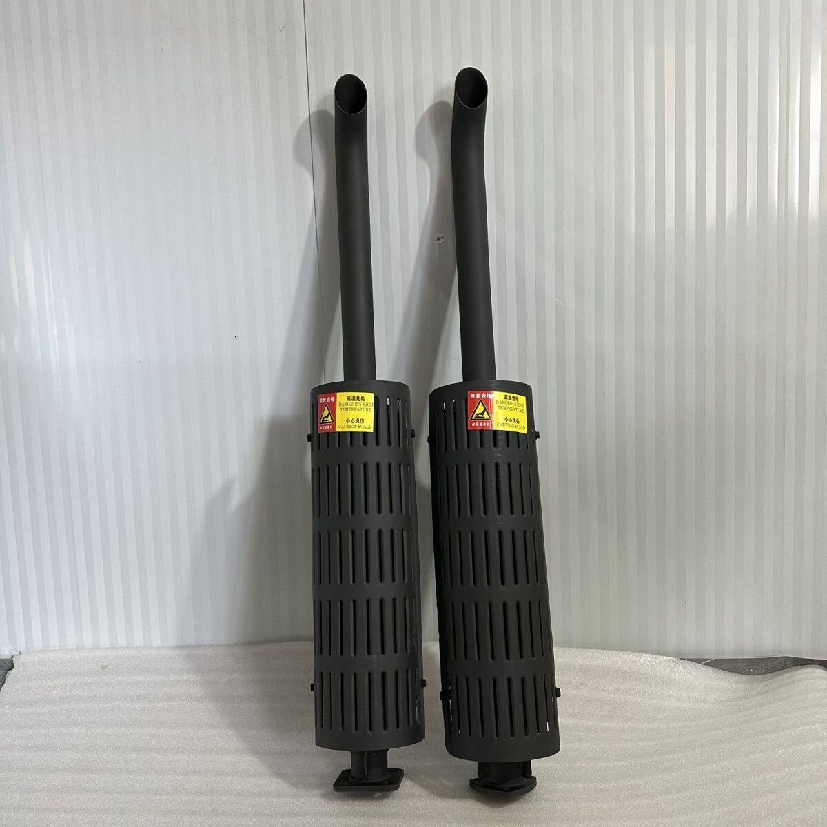 宁波拖拉机304/404三孔扁带护罩消声器排气管拖拉机烟筒孔6.5厘米