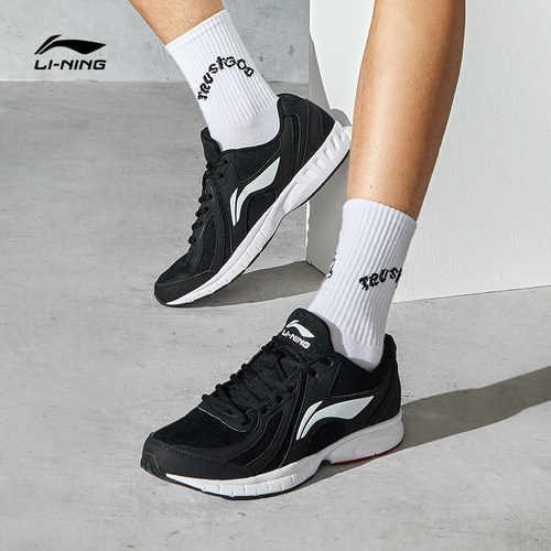 李宁R037.跑步鞋黑色专业