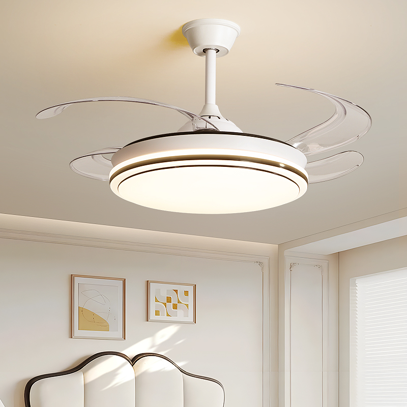 风扇灯餐厅吊灯护眼饭厅吊扇灯