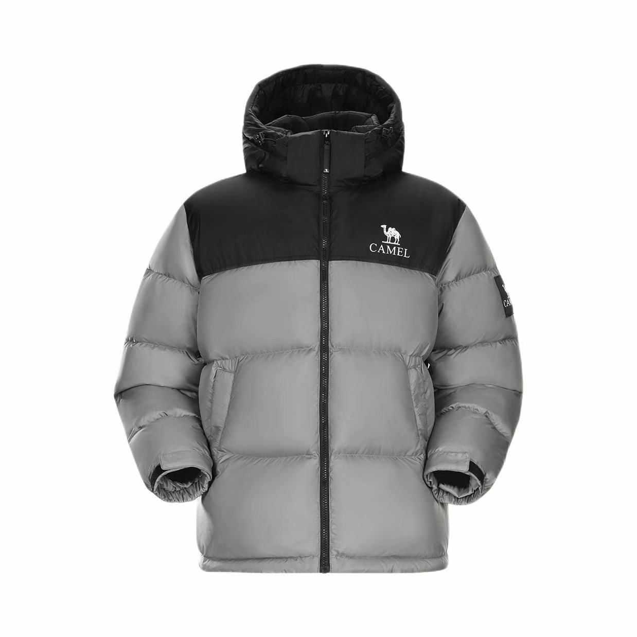 骆驼羽绒服男女2025冬季新款热反射升温保暖加厚连帽短款外套