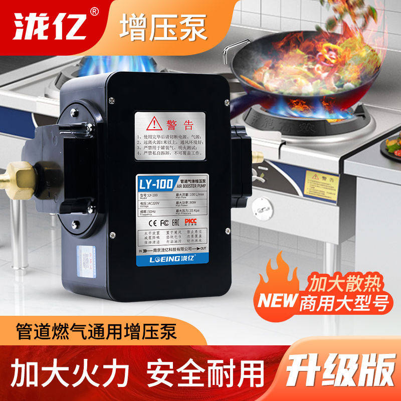 泷亿天然气沼气增压泵燃