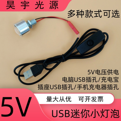 5VLED灯USB小灯泡创意小夜灯