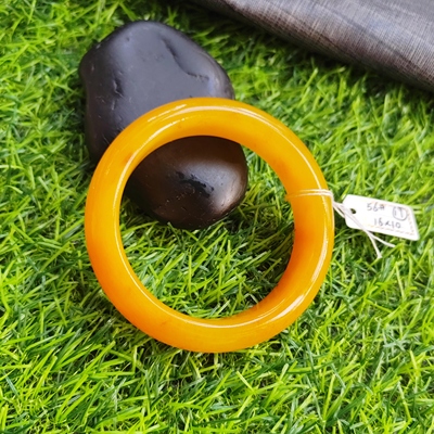 56圈玉镯新年送自己幸福圆满A货纯天然玉石黄龙玉手镯16*10