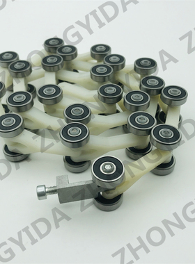 新款通力扶梯回转链ALX08B0164 Y型KONE滑轮群组 626RS轴承可定制