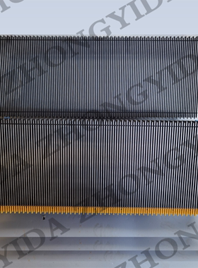 三菱K2型铝合金梯级J619011A202 J619011A201 铝合金塑料边框