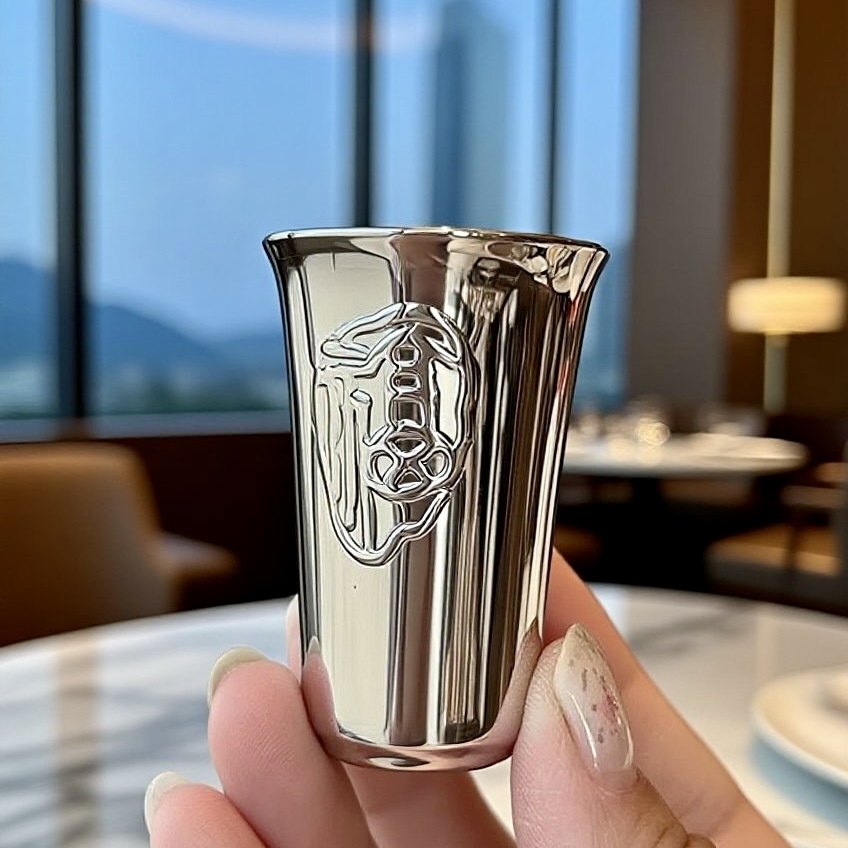 很小很小 手指杯 304不锈钢福字杯白酒杯小酒杯喝酒杯烈酒杯,餐饮具,白酒杯,淘宝优惠券,粉丝福利购,淘宝优惠卷