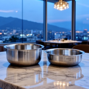 自用 拌面碗馅料碗出口304不锈钢沙拉盆拌菜小盆子厨房烘培调料盆