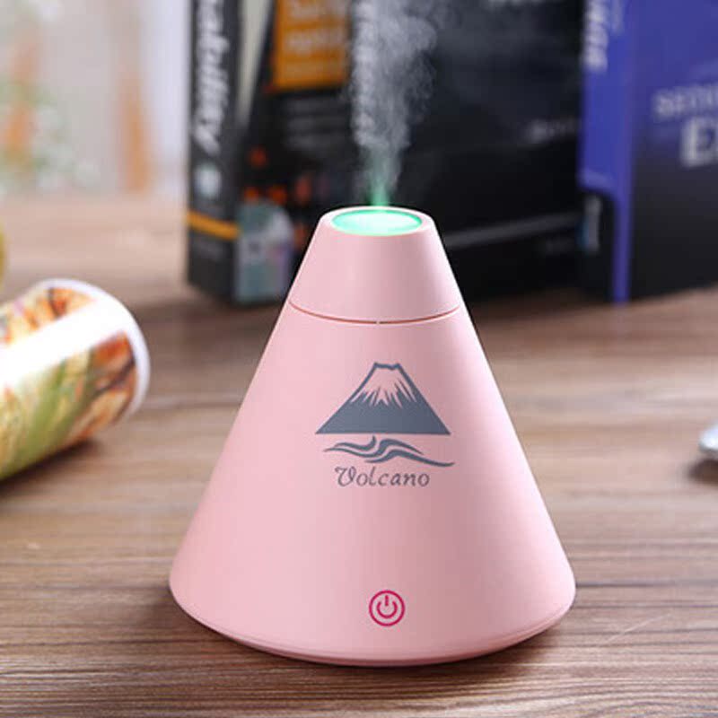 [满详全贸易空气净化,氧吧]创意火山迷你加湿器负离子桌面空气净化月销量0件仅售75.46元