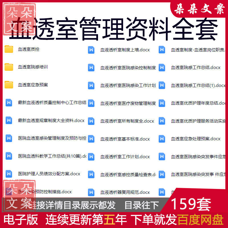 血透室医疗质量管理制度质控标准院感护理工作培训计划总结报告
