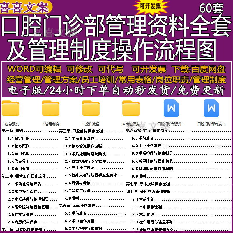 口腔门诊医疗废物废水管理制度根管治疗口腔修复手卫生操作流程图