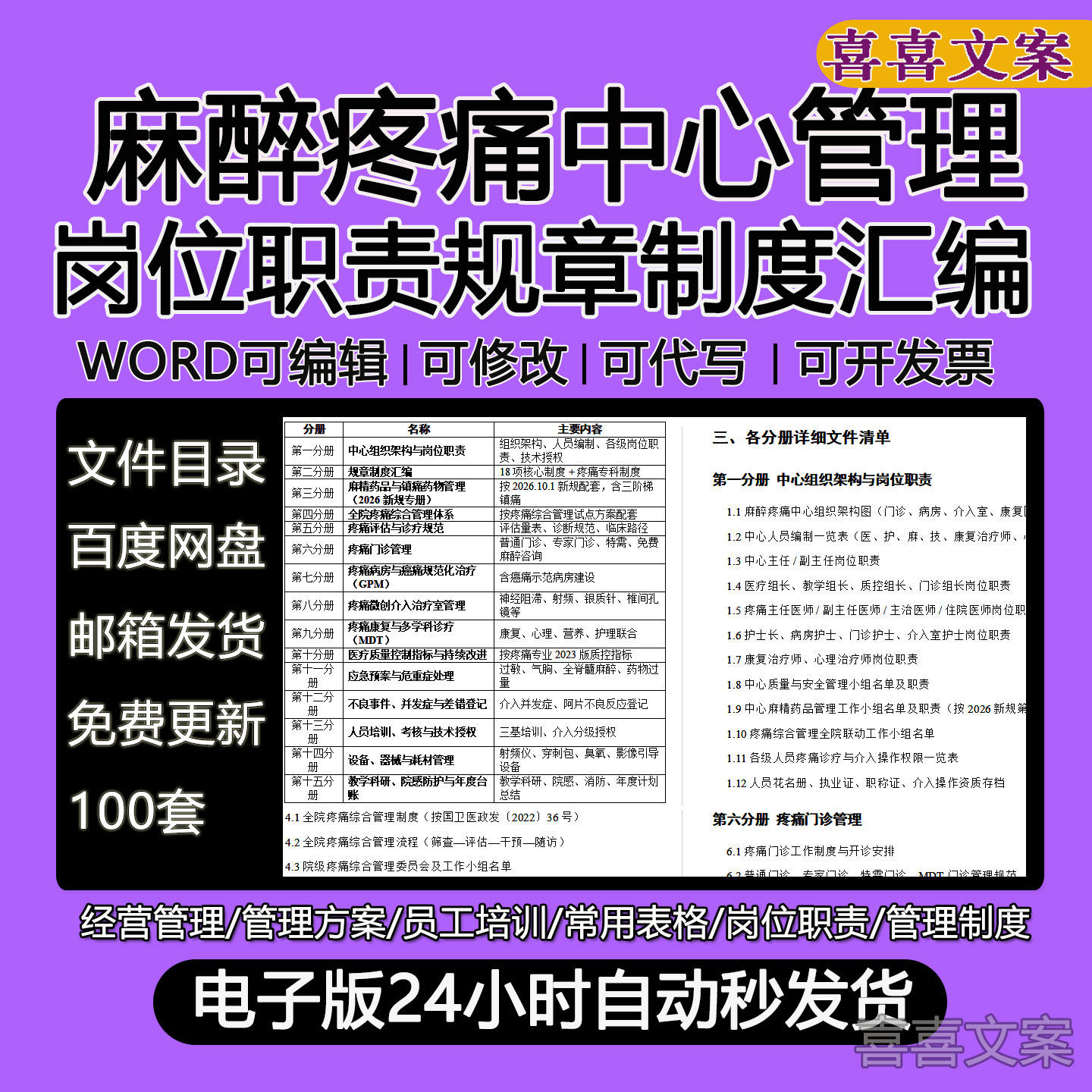 麻醉疼痛中心药品管理制度疼痛评估与诊疗规范质量与安全工作计划