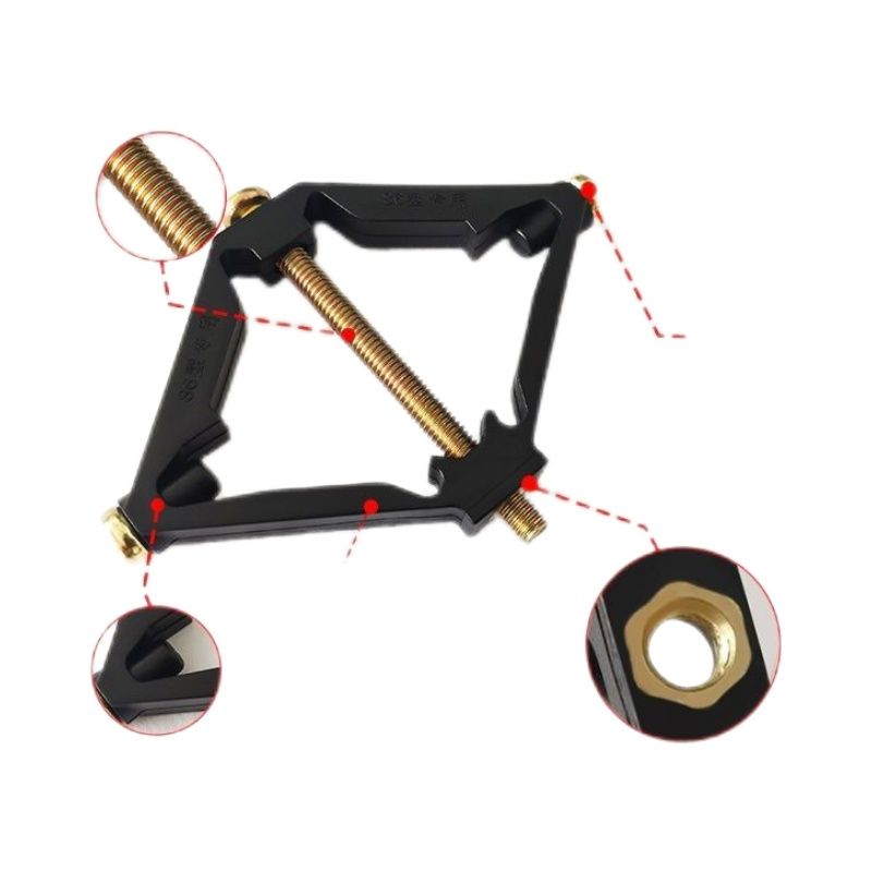 86型暗盒修复器通用开关插座面板底盒接线盒墙上固定撑杆松动工