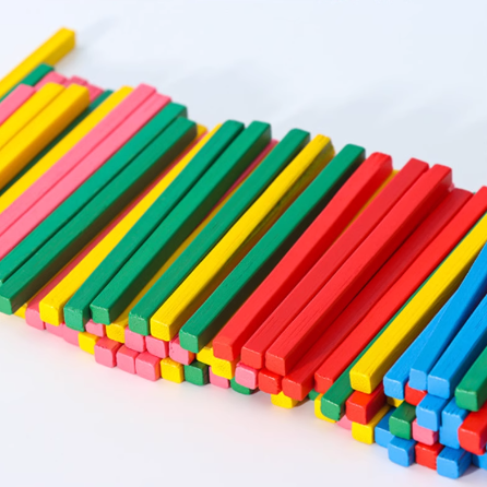 儿童数学算术教具数字棒小学生计数器学具盒一年级算数小棒辅助教