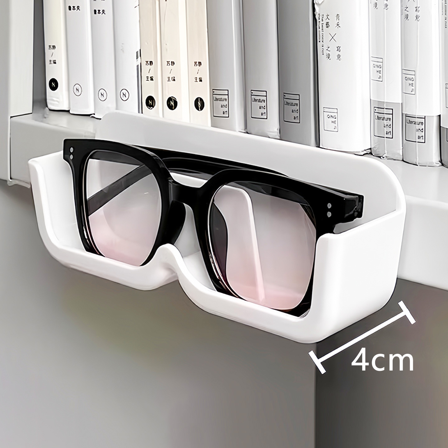 眼镜收纳盒壁挂免打孔眼镜收纳架