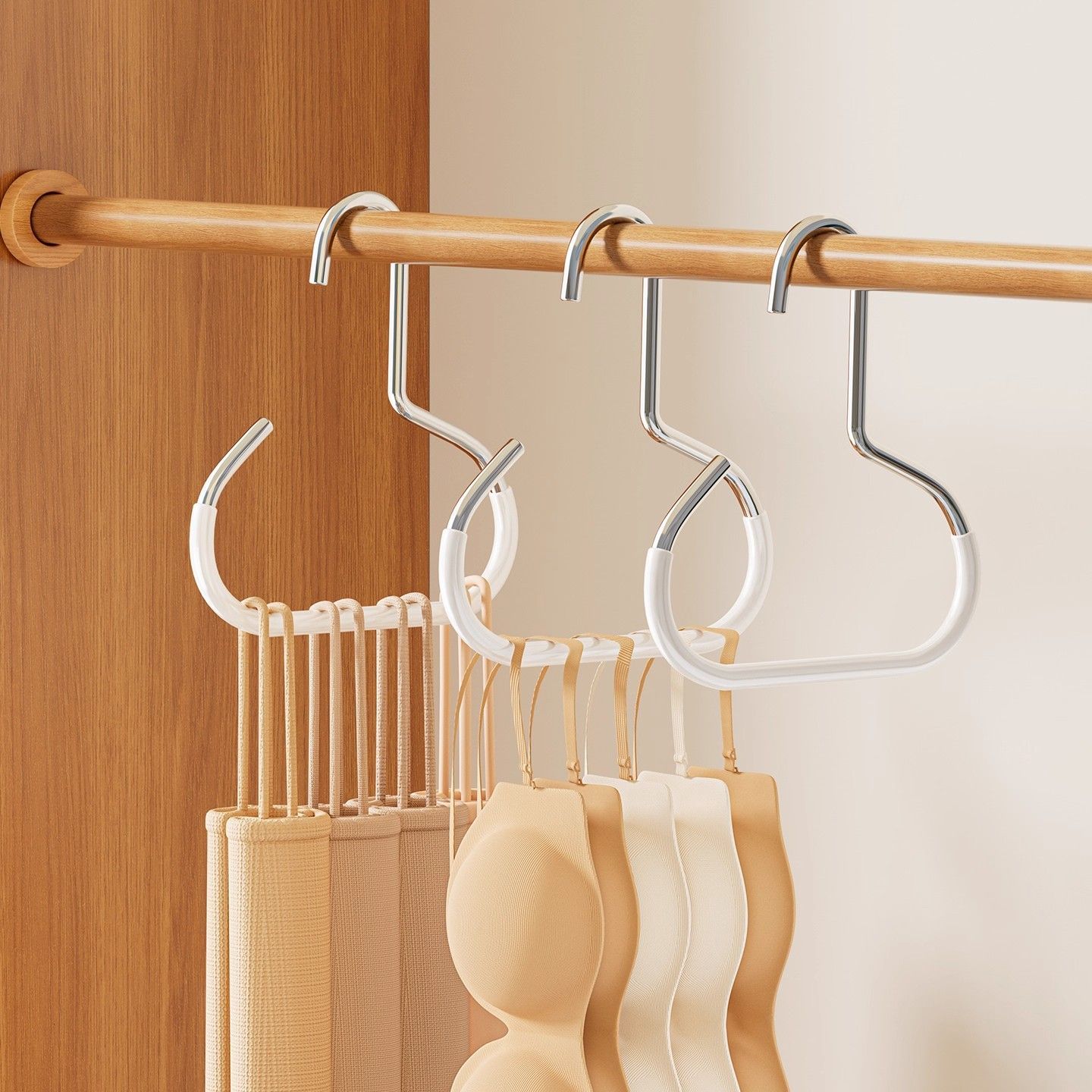 帽子收纳神器宿舍衣柜内挂鸭舌棒球帽吊带家用多功能展示架实用