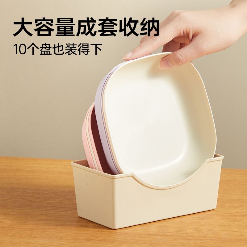 加厚垃圾盘碟吐骨碟家用小盘子