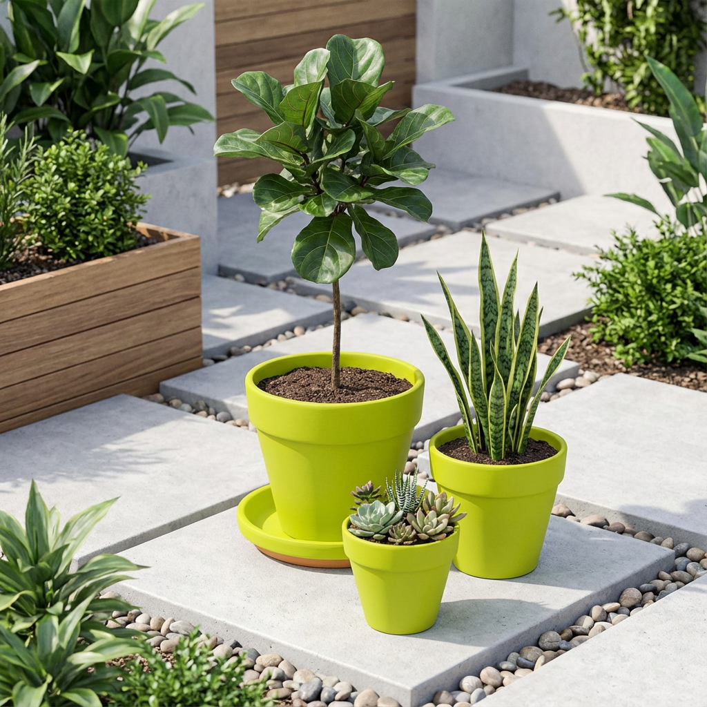 简约百搭苹果绿色陶土花盆圆口室内种植盆栽大号花器,鲜花速递/花卉仿真/绿植园艺,花盆,淘宝优惠券,粉丝福利购,淘宝优惠卷