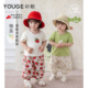 新款 宝宝套装 亲肤透气水果短袖 子时尚 T恤宽松卡通裤 YOUGE幼歌夏季