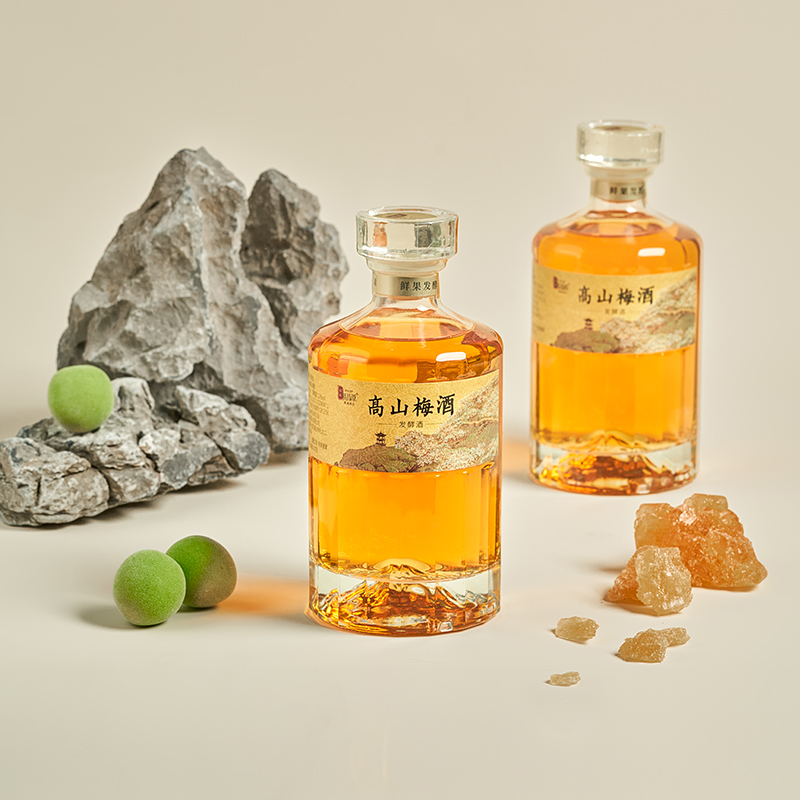 顺昌源高山梅酒12度纯发酵青梅酒低度微醺果酒节日伴手礼盒梅子酒