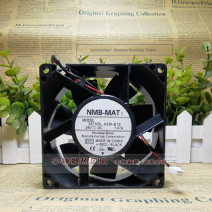 9238 24V B70 NMB 暴力变频器散热风扇 05W 9CM 3615RL 原装 1.47A