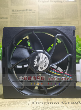 Nidec V12E12BS2B5-07A021 HF104-A00 9X26G FA 3.0A 服务器风扇
