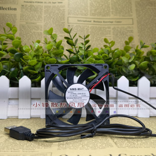 静音 散热风扇 09W 0.05A 8CM 3106KL B19 USB 原装 8015 NMB