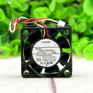 1608KL 静音风扇 风扇4CM 两线 B20 04W 0.08A 12V 4020 NMB 原装